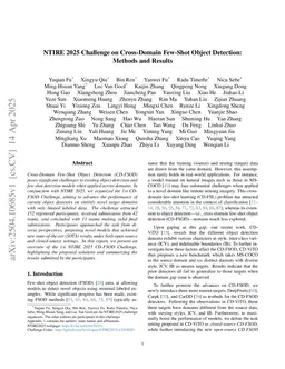 NTIRE 2025 Challenge on Cross-Domain Few-Shot Object Detection: Methods and Results