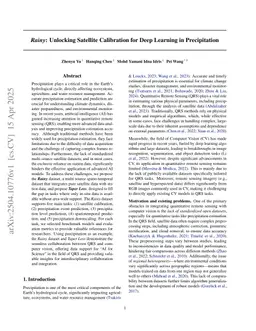 Rainy: Unlocking Satellite Calibration for Deep Learning in Precipitation