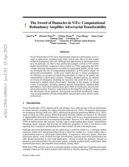 Harnessing the Computation Redundancy in ViTs to Boost Adversarial Transferability