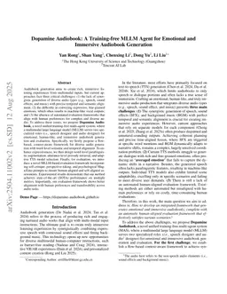 Dopamine Audiobook: A Training-free MLLM Agent for Emotional and Immersive Audiobook Generation