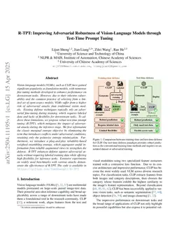 R-TPT: Improving Adversarial Robustness of Vision-Language Models through Test-Time Prompt Tuning