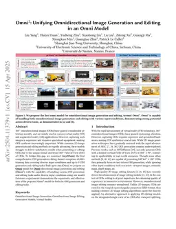 Omni$^2$: Unifying Omnidirectional Image Generation and Editing in an Omni Model