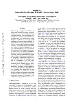 NodeRAG: Structuring Graph-based RAG with Heterogeneous Nodes