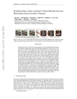 EgoExo-Gen: Ego-centric Video Prediction by Watching Exo-centric Videos