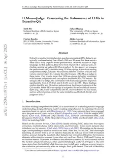 LLM-as-a-Judge: Reassessing the Performance of LLMs in Extractive QA