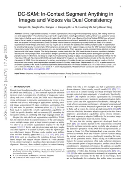 DC-SAM: In-Context Segment Anything in Images and Videos via Dual Consistency