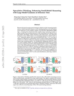 Speculative Thinking: Enhancing Small-Model Reasoning with Large Model Guidance at Inference Time