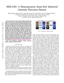 HSS-IAD: A Heterogeneous Same-Sort Industrial Anomaly Detection Dataset