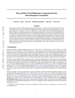 Why and How LLMs Hallucinate: Connecting the Dots with Subsequence Associations