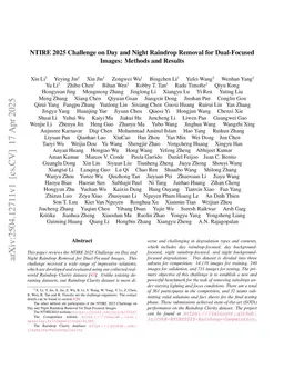 NTIRE 2025 Challenge on Day and Night Raindrop Removal for Dual-Focused Images: Methods and Results