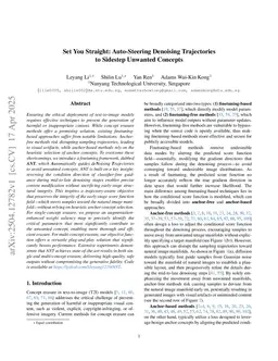 Set You Straight: Auto-Steering Denoising Trajectories to Sidestep Unwanted Concepts