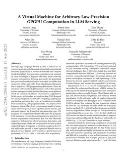 Tilus: A Tile-Level GPGPU Programming Language for Low-Precision Computation