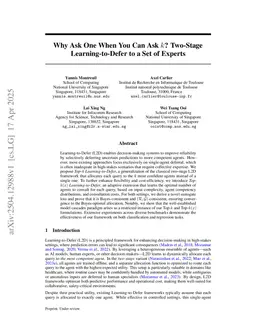 Why Ask One When You Can Ask $k$? Learning-to-Defer to the Top-$k$ Experts