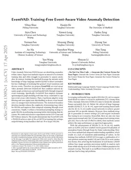 EventVAD: Training-Free Event-Aware Video Anomaly Detection