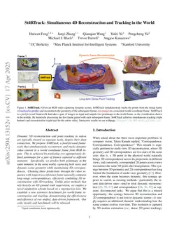 St4RTrack: Simultaneous 4D Reconstruction and Tracking in the World
