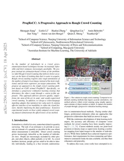 ProgRoCC: A Progressive Approach to Rough Crowd Counting