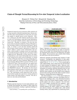 Chain-of-Evidence Multimodal Reasoning for Few-shot Temporal Action Localization