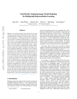CheXWorld: Exploring Image World Modeling for Radiograph Representation Learning