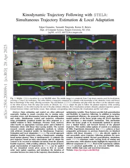 Kinodynamic Trajectory Following with STELA: Simultaneous Trajectory Estimation & Local Adaptation