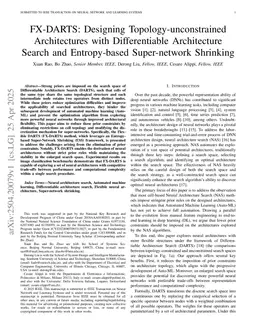 FX-DARTS: Designing Topology-unconstrained Architectures with Differentiable Architecture Search and Entropy-based Super-network Shrinking
