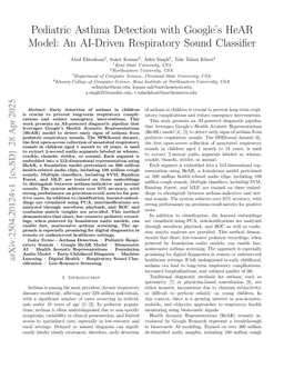 Pediatric Asthma Detection with Googles HeAR Model: An AI-Driven Respiratory Sound Classifier