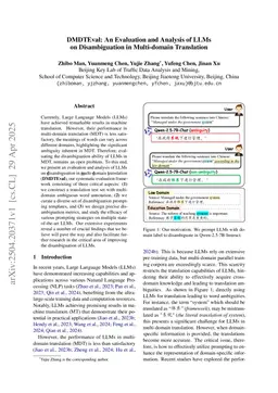 DMDTEval: An Evaluation and Analysis of LLMs on Disambiguation in Multi-domain Translation