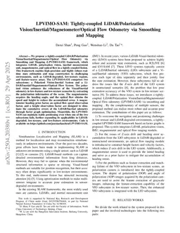 LPVIMO-SAM: Tightly-coupled LiDAR/Polarization Vision/Inertial/Magnetometer/Optical Flow Odometry via Smoothing and Mapping