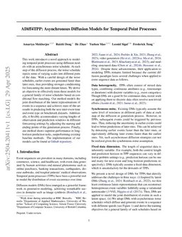 ADiff4TPP: Asynchronous Diffusion Models for Temporal Point Processes