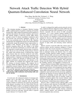 Network Attack Traffic Detection With Hybrid Quantum-Enhanced Convolution Neural Network
