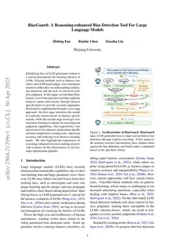 BiasGuard: A Reasoning-enhanced Bias Detection Tool For Large Language Models