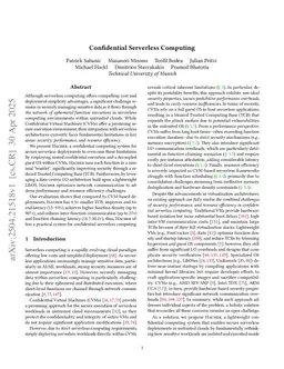 Confidential Serverless Computing