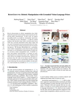 RoboGround: Robotic Manipulation with Grounded Vision-Language Priors