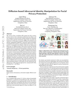 Diffusion-based Adversarial Identity Manipulation for Facial Privacy Protection