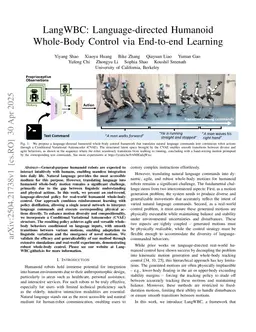 LangWBC: Language-directed Humanoid Whole-Body Control via End-to-end Learning