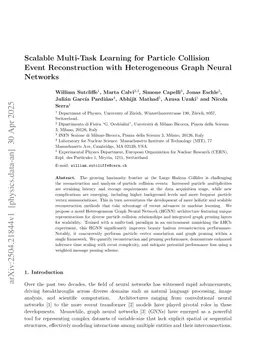Scalable Multi-Task Learning for Particle Collision Event Reconstruction with Heterogeneous Graph Neural Networks