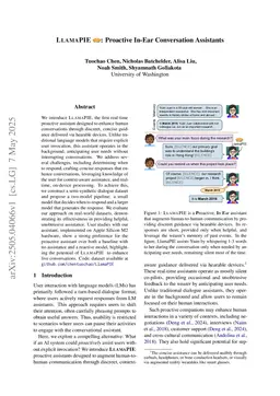 LLAMAPIE: Proactive In-Ear Conversation Assistants