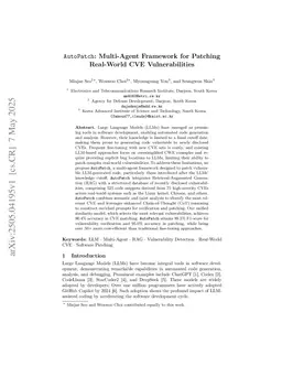 AutoPatch: Multi-Agent Framework for Patching Real-World CVE Vulnerabilities