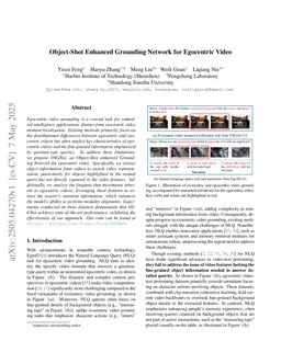Object-Shot Enhanced Grounding Network for Egocentric Video