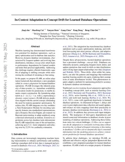 In-Context Adaptation to Concept Drift for Learned Database Operations