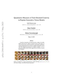 Defining and Quantifying Creative Behavior in Popular Image Generators