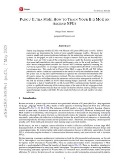 Pangu Ultra MoE: How to Train Your Big MoE on Ascend NPUs