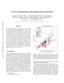 FastMap: Revisiting Structure from Motion through First-Order Optimization
