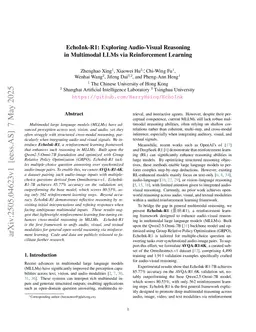 EchoInk-R1: Exploring Audio-Visual Reasoning in Multimodal LLMs via Reinforcement Learning