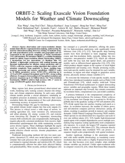 ORBIT-2: Scaling Exascale Vision Foundation Models for Weather and Climate Downscaling