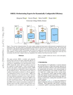 ORXE: Orchestrating Experts for Dynamically Configurable Efficiency