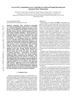 GroverGPT-2: Simulating Grover's Algorithm via Chain-of-Thought Reasoning and Quantum-Native Tokenization