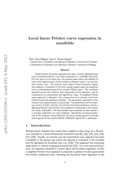 Dynamical local Fréchet curve regression in manifolds