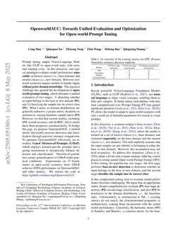 OpenworldAUC: Towards Unified Evaluation and Optimization for Open-world Prompt Tuning