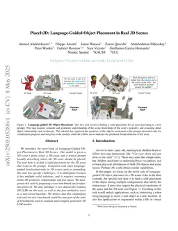 PlaceIt3D: Language-Guided Object Placement in Real 3D Scenes