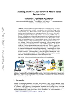 Learning to Drive Anywhere with Model-Based Reannotation